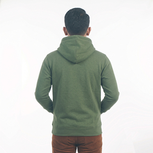 2026 Regular Fit Fleece Cotton <b>Hoodie</b> Custom Embroidery logo Streetwear Style <b>Lightweight</b> <b>Hoodie</b> For Men - Product Image 2