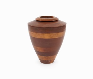Jarrón de Madera Económico para Decoración Rústica de Casa de Campo, Flores Secas y Accesorios Naturales para el Interior del Hogar por AALIYAN IMPEX - Product Image 2