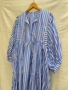 Vestido Largo de Algodón Elegante para Mujer, el Más Vendido, para Uso Casual, Oficina, Vestido Cómodo para el Día a Día, Disponible para la Venta - Product Image 3