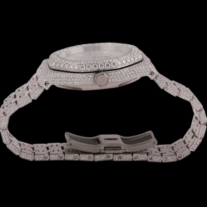 Reloj de Pulsera para Hombre con Diamantes de Moissanita Totalmente Incrustados, Diseño Único, Estilo Hip Hop, Precio al por Mayor - Product Image 2