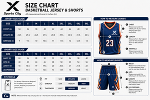 Ensemble maillot et short de basketball sublimé pour homme X Sports City – Coupe athlétique, polyester anti-humidité, uniformes d'équipe - Product Image 6
