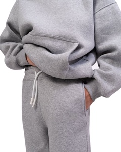OEM Custom Logo Men's Acid Wash 100% Polyester Oversized Hooded Solid Tracksuit 3D for Jogger Set Manufacturer - Product Image 5