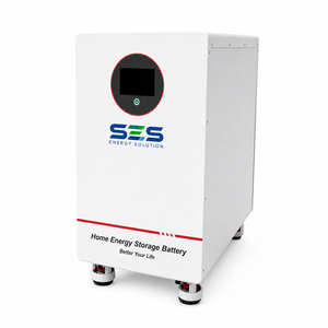 SES Home Energy Storage <b>Battery</b> 30kWH LiFePO4 All-In-One Wall-Mounted Hybrid Grid <b>48V</b> IP65 Protection CAN/RS485 Communication - Product Image 1