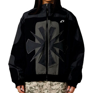 Veste unisexe personnalisée en nylon thermochromatique pour la randonnée en plein air, coupe-vent, imperméable, changeant de couleur - Product Image 1