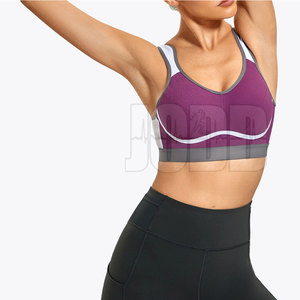 Soutien-gorge de sport pour femme de haute qualité, style simple, avec logo frontal, maintien élevé pour le yoga - Vêtement de sport le plus vendu - Product Image 5
