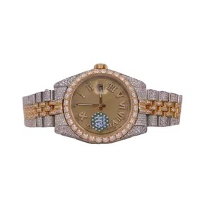 Reloj de Lujo Unisex Vvs1 Estilo Hip Hop con Incrustaciones de Moissanita, el Más Vendido, Precio al por Mayor y Envío Gratuito - Product Image 1