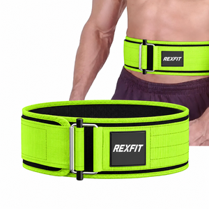 High Quality Adjustable Nylon <b>Weight</b> <b>Belt</b> for Powerlifting Gym <b>Training</b> Custom Logo Supplier - Product Image 2