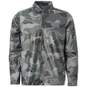 OEM Custom logo Mens <b>Coach</b> Jacket Classic Windbreaker Relaxed Fit Snaps Blank Coat Lapel Collar Plain <b>Coach</b> Jackets Windbreakers - Product Image 3