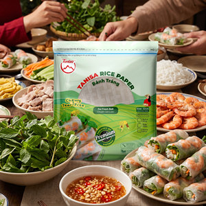 Papier de riz vietnamien – Prix direct fabricant, certifié FSSC, HALAL, ISO, HACCP, clients internationaux - Product Image 1