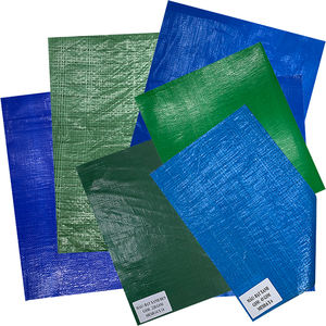 Bâche en PE verte très résistante, grande capacité, plusieurs tailles et couleurs disponibles, couverture imperméable renforcée - Product Image 3