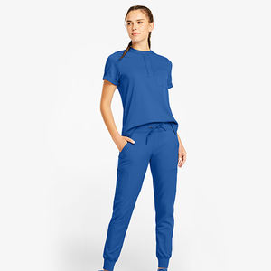 Conjunto de Uniforme Médico para Mujer, Talla Grande, Tela Oxford Resistente, Pantalones de Enfermería, Logotipo Personalizado, Transpirable, para Hospital - Product Image 5