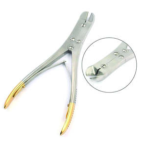 Cortadores de Alambre y Hueso Reutilizables Manuales de Acero Inoxidable, Instrumentos Quirúrgicos Ortopédicos - Product Image 4