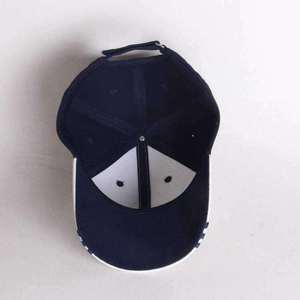 Casquette de baseball personnalisée avec logo, bicolore, en sergé de coton durable, réglable, unisexe, pour la promotion en gros - Product Image 6