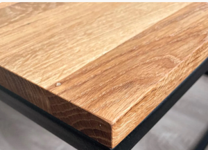 Minimalist Wooden and Metal Combination <b>Console</b> <b>Table</b> Craftsmanship Metal Character Stands Corridor Display Quality - Product Image 6