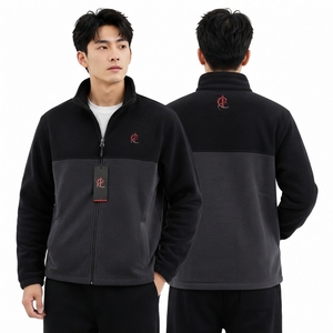 Veste polaire premium, vêtement d'extérieur chaud pour l'hiver, tissu polaire doux, fermeture éclair intégrale, coupe confortable, vêtements décontractés pour l'extérieur, OEM - Product Image 6