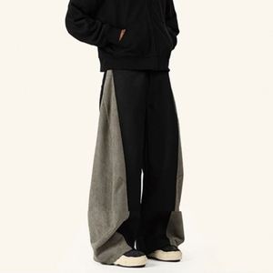 Pantalones Casuales para Hombre, Diseño de Primera Calidad, Algodón y Poliéster, Nuevo Estilo, Color Sólido, Ropa Urbana, Cintura Elástica, Lona - Product Image 3