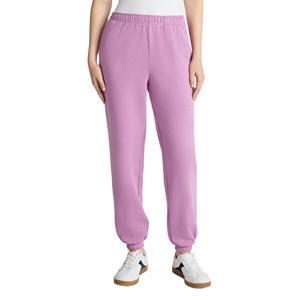 Pantalones deportivos de algodón de color sólido, elegantes y suaves para mujer, talla grande, informales, para hacer ejercicio. - Product Image 5