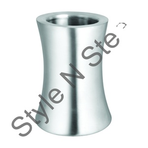 Refroidisseur de vin à double paroi en acier inoxydable Seau à glace à champagne Seau à eau froide Refroidisseur de vin - Product Image 1