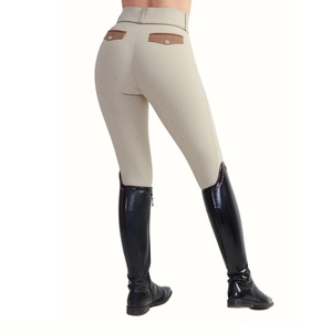 Pantalon d'équitation Jodhpur extensible 4 directions de haute qualité, leggings, collants, vêtements d'équitation, tissu technique, toucher doux - Product Image 2