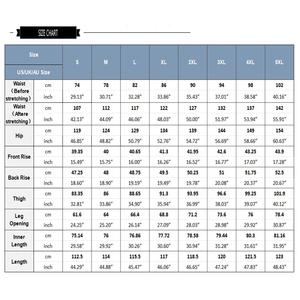 Men Pants Patchwork <b>Drawstring</b> Joggers Wide Leg <b>Trousers</b> Men Streetwear 2026 Pockets Fashion Oversize Long - Product Image 6