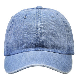 Nouveautés du printemps, casquettes de baseball personnalisées à 5 panneaux, casquette de sport brodée, couleur personnalisée, logo brodé personnalisé pour hommes, denim - Product Image 1