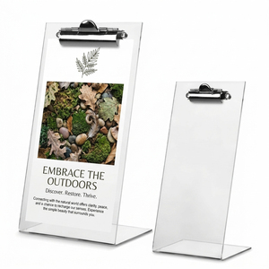 Waterproof A4 PVC Clipboard Writing Pad Holder with Strong Metal Clip and Digital <b>Printing</b> for Daily Office Use - Product Image 3