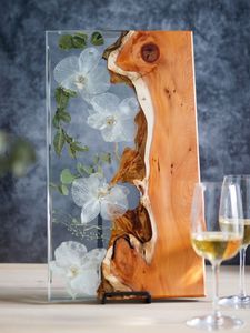 เขียงชีสหินอ่อนสีเขียวพร้อมที่จับ สำหรับเสิร์ฟชาร์กูเตอรีและผลไม้ สำหรับเตรียมอาหารและเสิร์ฟในครัว - Product Image 4