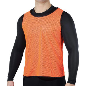 Chalecos de Entrenamiento de Fútbol de Malla Personalizables OEM para Adultos, con Bandas Elásticas, Fabricados, Unisex - Product Image 1