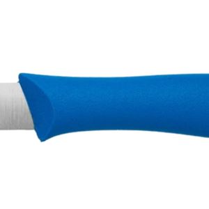 Couteaux à éplucher utilitaires à manche bleu avec une lame argentée lisse pour l'épluchage des légumes, la découpe des fruits et la préparation des repas - Product Image 5
