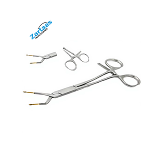 Pinza manual de acero inoxidable de alta calidad con agarre cerámico, 14.5 cm, TC, para sujeción de coronas radiales, con mandíbula de diamante - Product Image 5