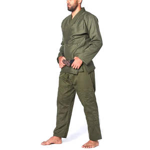 Uniforme de BJJ en coton de haute qualité, manches longues, couleur personnalisée, Gi d'entraînement pour adultes à prix abordable - Product Image 5