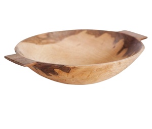 Bol à salade en bois élégant et moderne à usage quotidien Design attrayant pour chaque repas Ustensiles de cuisine Décoration de table Bol de service - Product Image 3