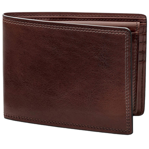 RAHRAJ ENTERPRISES Cartera Bifold de Cuero Rojo para Hombre, Tarjetero Delgado, Estuche para Pasaporte de Viaje, Modelo Re-mw-007, 500 Piezas - Product Image 1