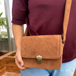 Hot Sale Fashion Genuine Leather Mini Crossbody Bag Women Luxury Brand Designer Full Grain Cowhide Leather Travel Purse <b>Handbags</b> - Product Image 2