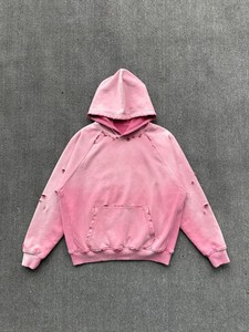 Sudadera con Capucha Oversize Vintage Lavada y Desgastada para Hombre y Mujer, Estilo Retro con Lavado Ácido, Sudadera Pesada de Streetwear - Product Image 1