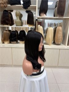 Venta de Fábrica: Cabello Humano Virgen Chino para Pelucas con Frente de Encaje, Base Transparente, Largo, Densidad 150% (Pequeño/Grande) - Product Image 3