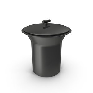 Sleek Black Ice Bucket Features A T-Shaped Lid Knob Accompanied By An Elegant Whiskey <b>Glass</b> And A Frosted <b>Cocktail</b> <b>Shaker</b> - Product Image 2