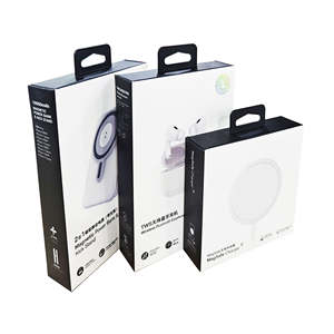 Caja de Empaque Personalizada para Productos Digitales 3C con Logotipo Personalizado para Cargador Inalámbrico - Product Image 6