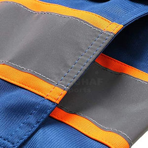 Waterproof Polyester Cotton Nylon <b>Utility</b> Tool <b>Vest</b> High Visibility Reflective Workwear <b>Vest</b> Custom Logo Safety Engineer <b>Vest</b> - Product Image 5
