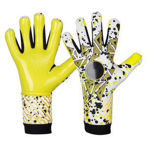 Gants de gardien de but unisexes en cuir de haute qualité, faits sur mesure, imperméables, à fermeture à lacets, avec logo personnalisé - Product Image 3
