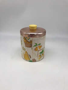 Vintage Ransburg Canister in Pure Copper with Retro <b>Tin</b> Design Perfect for Stylish <b>Storage</b> and Tableware Decor - Product Image 6