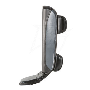 BATTLE GEAR - Espinilleras de Cuero de la Mejor Calidad, Ligeras, Protección Profesional, Alto Impacto, Diseño Ergonómico, Cómodas y Seguras - Product Image 4