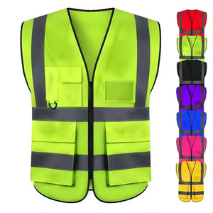 Fabricant OEM personnalisé de gilets de sécurité réfléchissants haute visibilité, vente en gros, vêtements de travail multi-poches, production en vrac, usine - Product Image 5