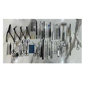 Juego Completo de Instrumentos Quirúrgicos para Rinoplastia Premium, Color Negro Mate, con Caja, Certificación CE, Salaar Industry - Product Image 1