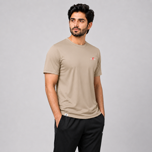 T-shirt décontracté personnalisé à séchage rapide pour homme, vêtement de fitness, sport, musculation, en toile, meilleur OEM - Product Image 3
