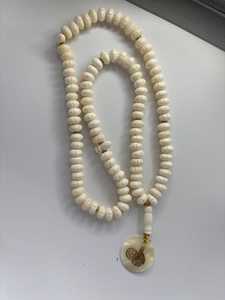 Natural Bone Muslim Tasbih Rosary <b>Beads</b> Islamic Spiritual Accessory Eco-Friendly Handmade Modern - Product Image 5