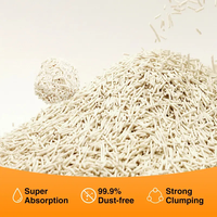 Litière pour chat en tofu écologique sans poussière, faible MOQ 5 kg, anti-odeur, super absorbante, sans agglomération, diverses saveurs TAO