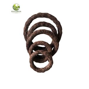 Rustic <b>Grapevine</b> Circle <b>Wreath</b> for Christmas Holiday Wedding and Boho Home Decoration Supplies - Product Image 3