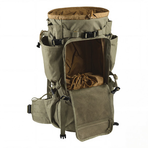 <span class=keywords><strong>Sac</strong></span> à <span class=keywords><strong>dos</strong></span> tactique imperméable en nylon 500D de 75L avec cadre en fibre de carbone pour la chasse au <span class=keywords><strong>gros</strong></span> gibier, le camping et la randonnée - Product Image 2