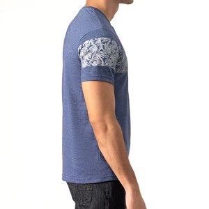 T-shirt Homme Grande Taille Slim Fit Manches Courtes Décontracté Mode Fitness Streetwear Vente en Gros de T-shirts Homme de Haute Qualité - Product Image 2